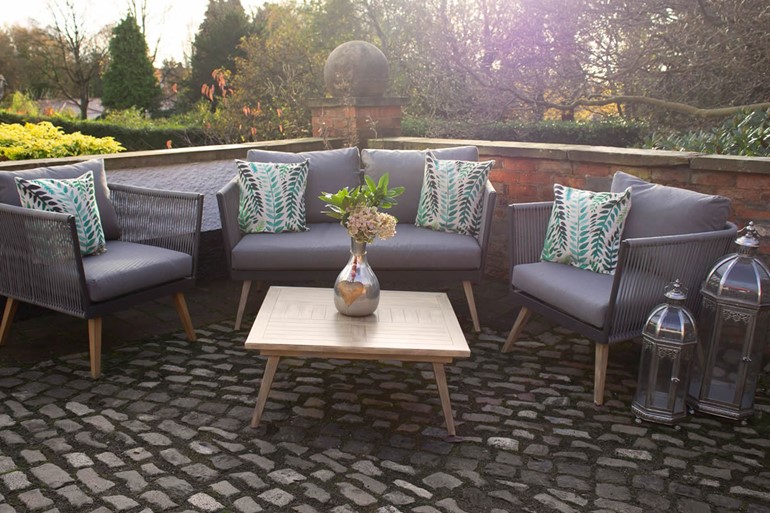 Milan 4 Seater Coffee Set