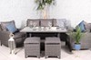 Paris 7 Seater Deluxe Sofa Dining Set