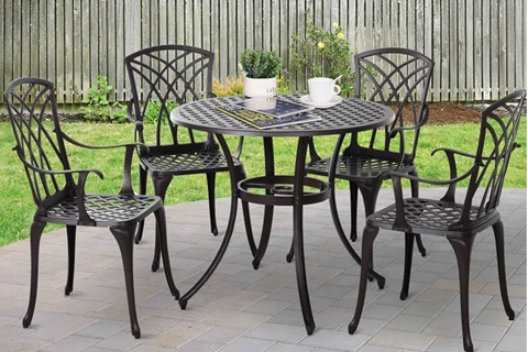 Ashill 2 Seater Bistro Set - 4 Seater 