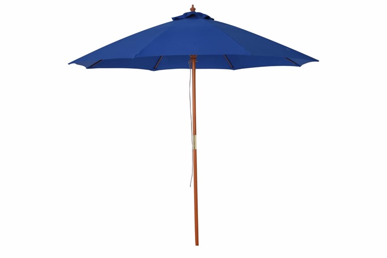 Luna 2.5m Wooden Garden Parasol