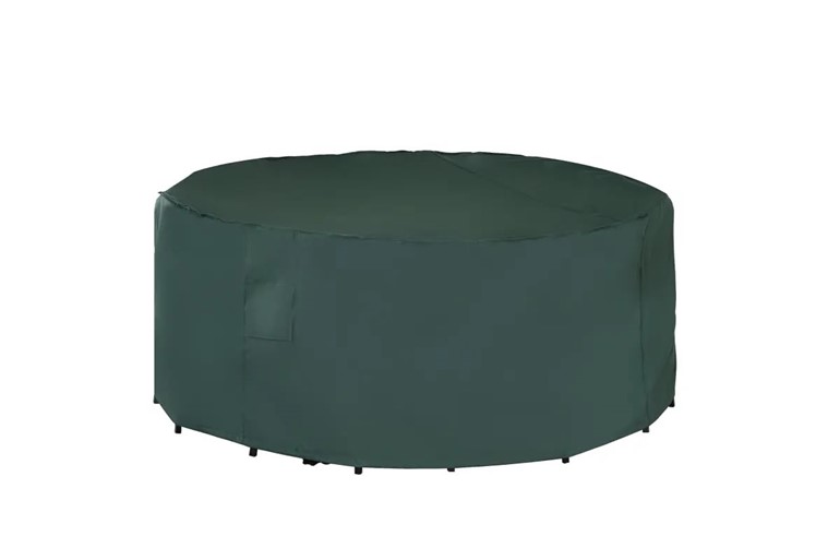 Oxford Fabric Large Round Outdoor Furniture Cover - W193 x D193m x H81cm