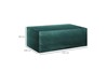 PE Fabric Outdoor Furniture Cover - W235cm x D190cm x H90cm