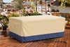 Rectangular Polyester Outdoor Furniture Cover - W230cm x D126cm x H81cm