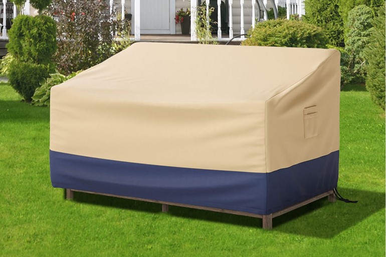 2-Seater Polyester Outdoor Sofa Cover - W153cm x D109cm x H75cm