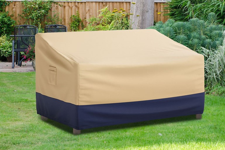 2-Seater Polyester Outdoor Sofa Cover - W153cm x D109cm x H75cm