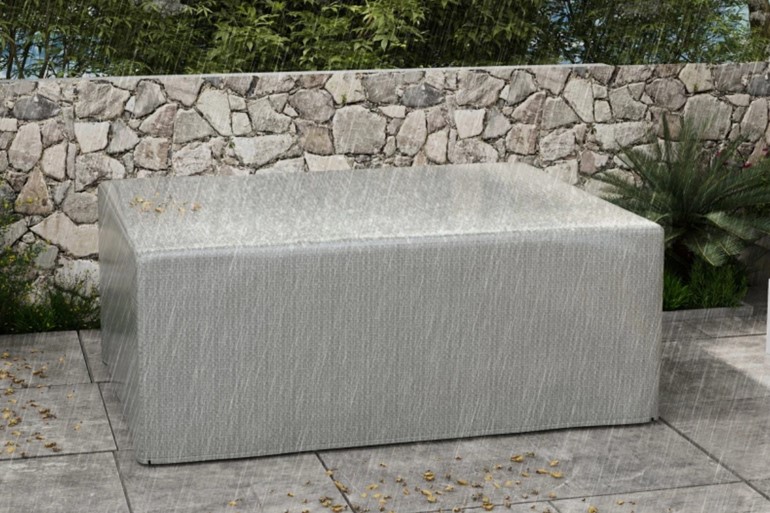 PE Fabric Outdoor Furniture Cover - W235cm x D190cm x H90cm