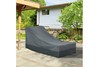 Oxford Rectangular Sun Lounger Furniture Cover - H82cm x W86cm x D200cm