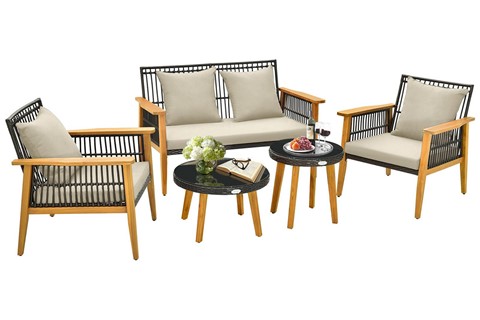 Liberta 4-Seater Sofa Set