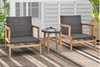 Barton Rattan Patio Bistro Set