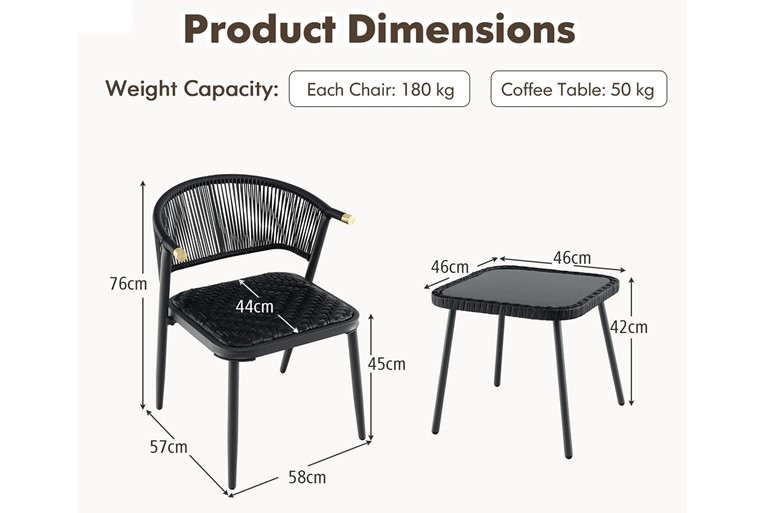 Shardlow Rattan Patio Furniture Set