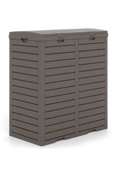 Leiston Double Outdoor Storage Bin